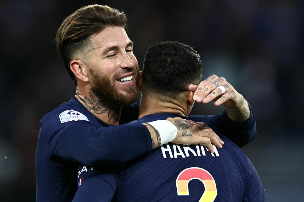 Sergio Ramos verlässt PSG im Sommer.