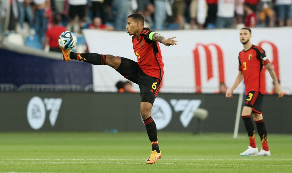 Aster Vranckx bei der U21-EM.