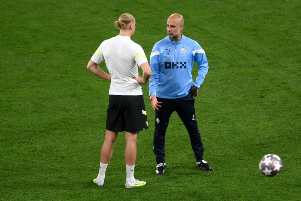 Guardiola Manchester City Champions League