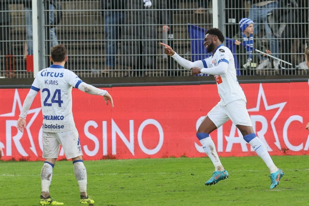 Jordan Torunarigha im Trikot von Gent.