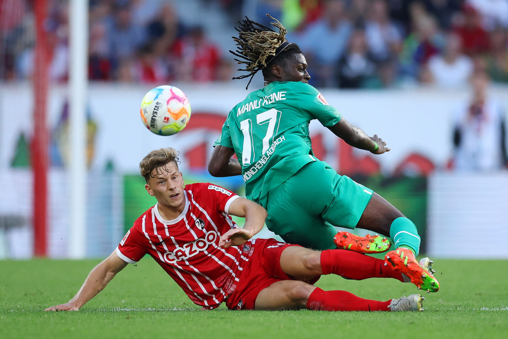 Yannik Keitel könnte den SC Freiburg verlassen.