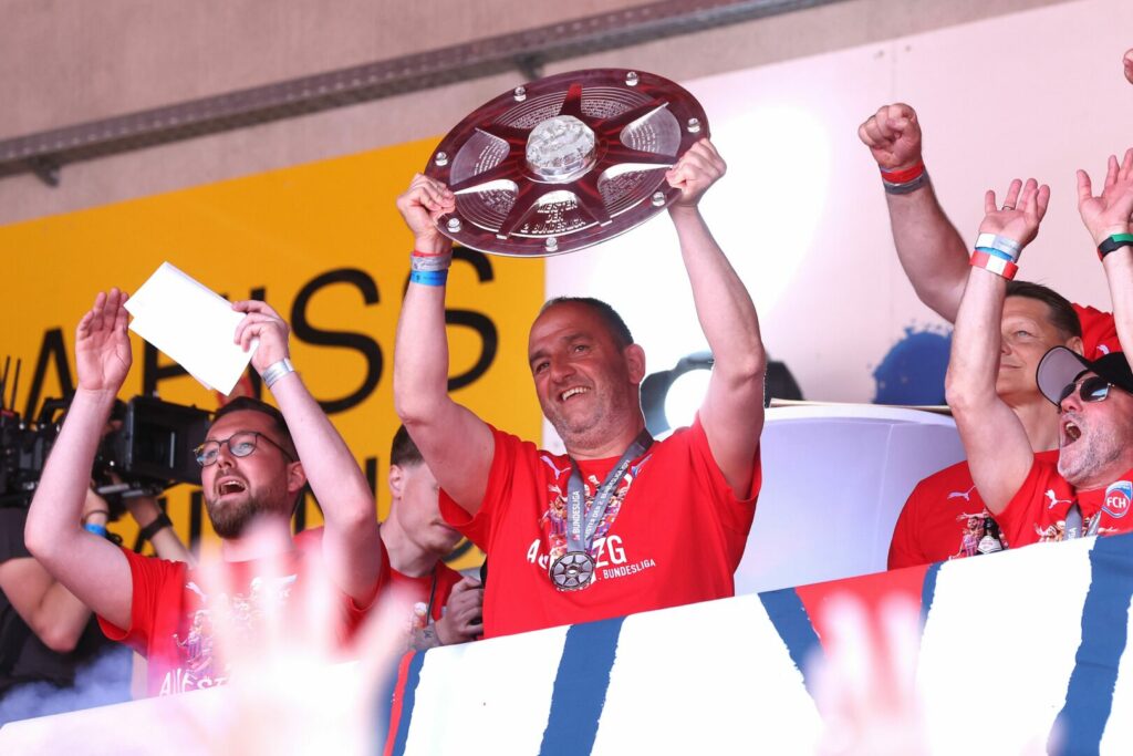 Heidenheim wurde in der vergangenen Saison zum Meister in der 2. Bundesliga.