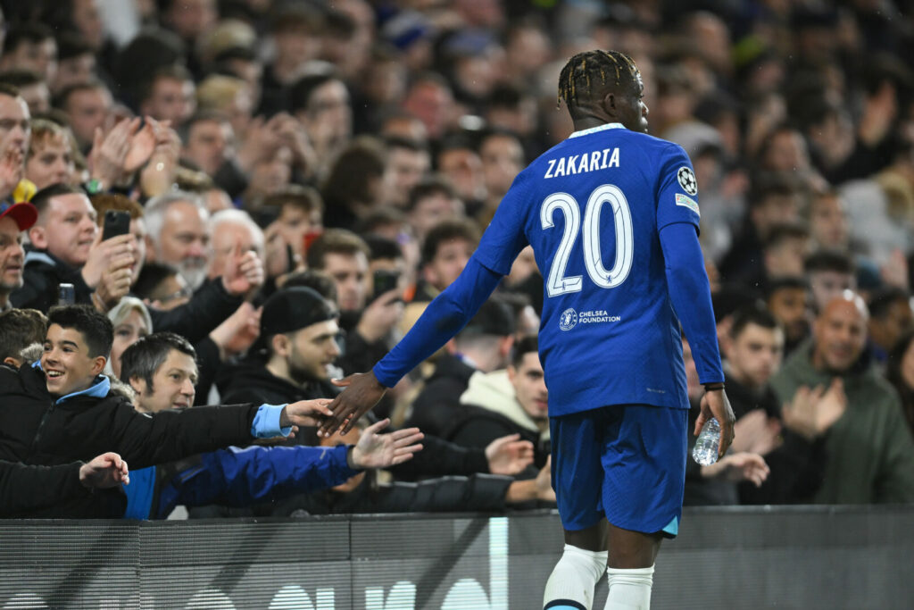 Denis Zakaria im Trikot des FC Chelsea.