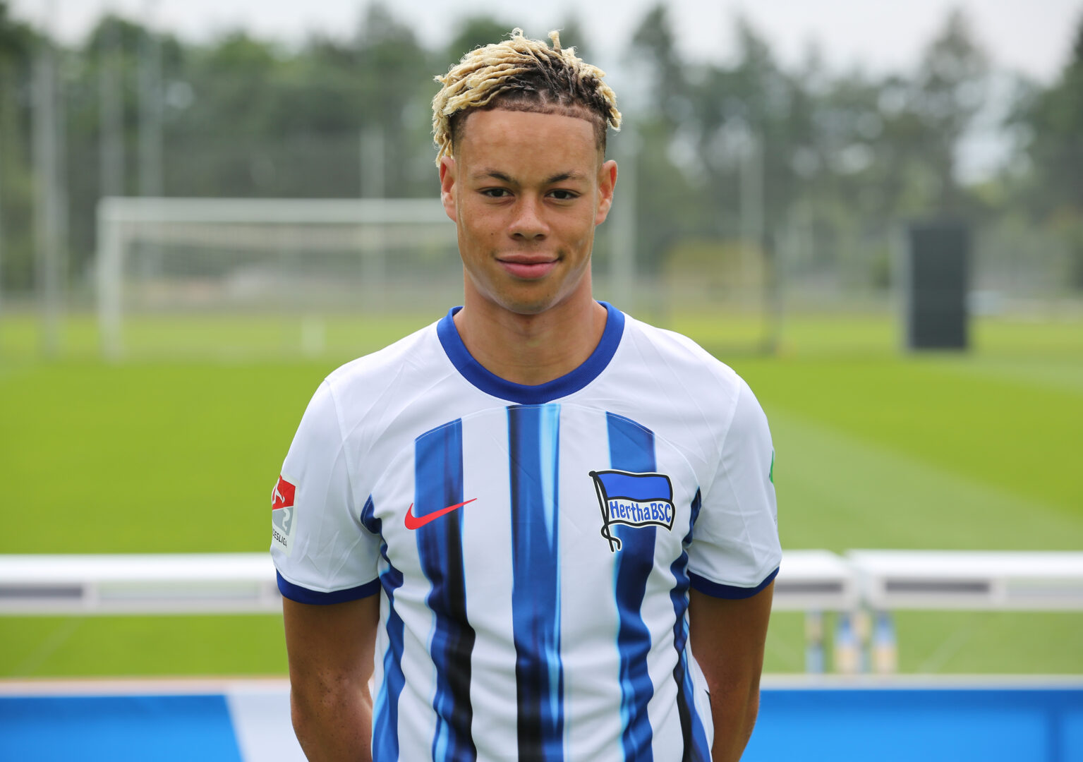 Hertha BSC bindet Sturmtalent Scherhant langfristig
