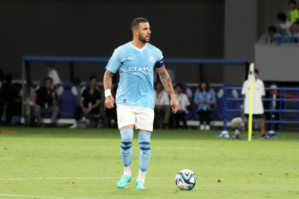 Kyle Walker im Trikot von Manchester City.