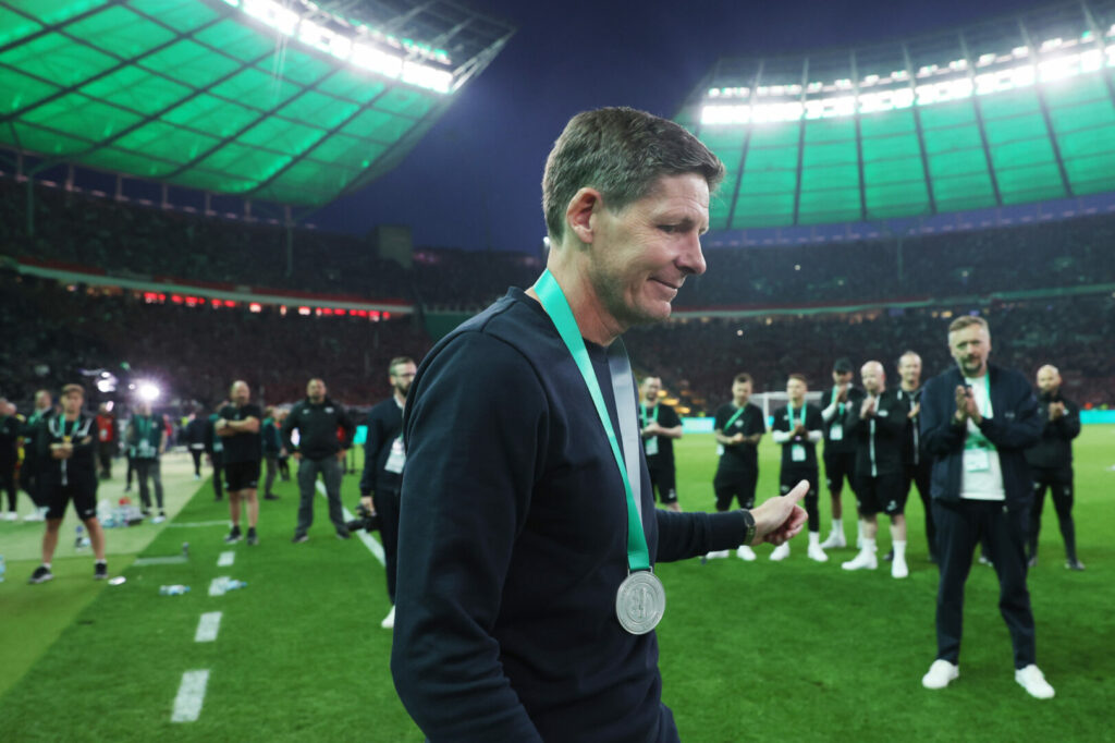 Oliver Glasner nach dem DFB-Pokalfinale.