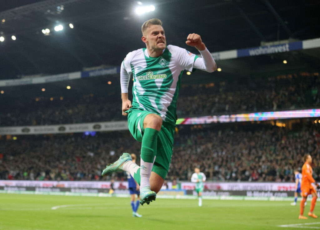 Marvin Ducksch verlängert bei Werder Bremen.