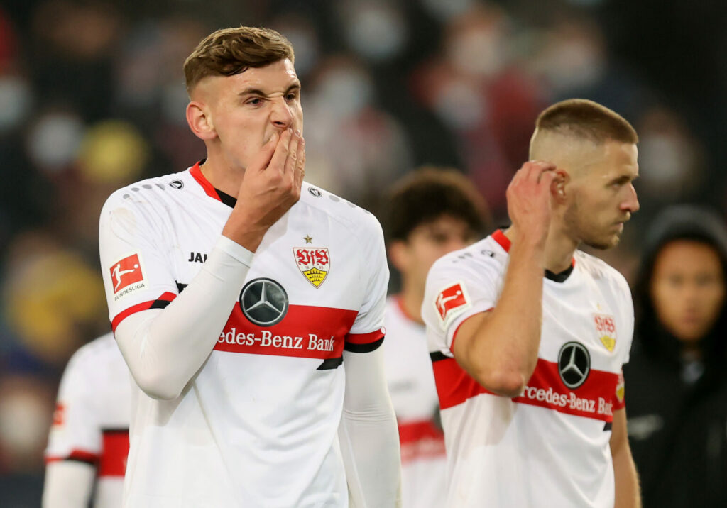 Matej Maglica im Trikot des VfB Stuttgart