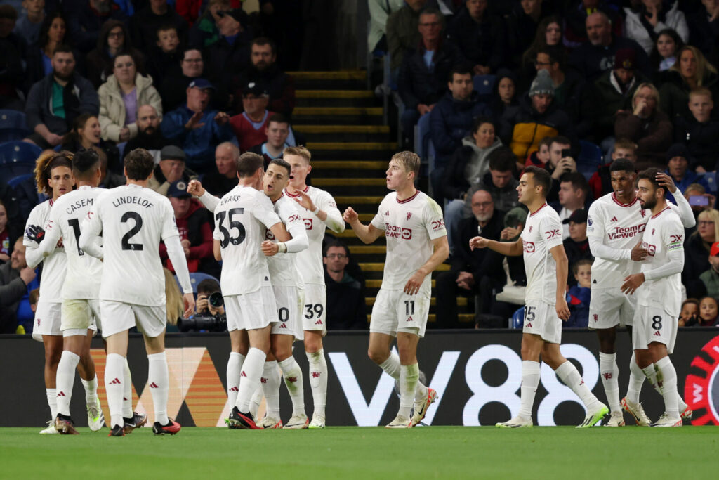 Manchester United gewinnt schmeichelhaft bei Burnley und bejubelt den Führungstreffer