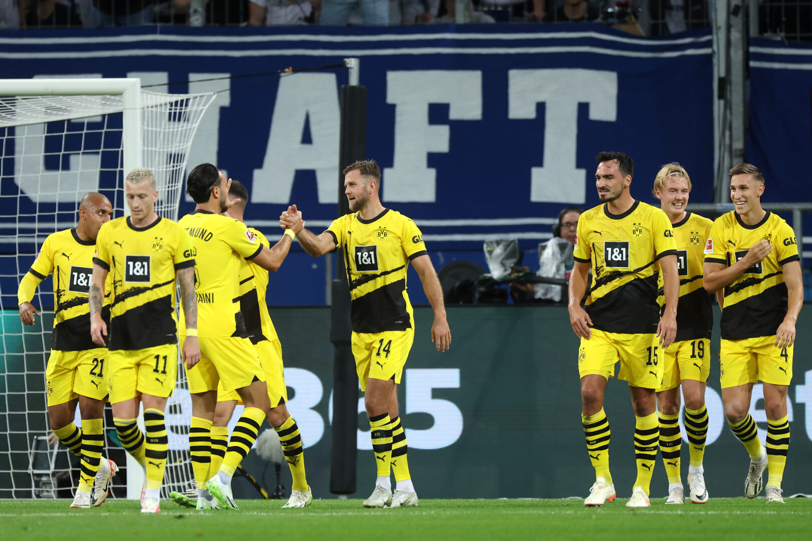 Der BVB gewann am Freitagabend in Hoffenheim.