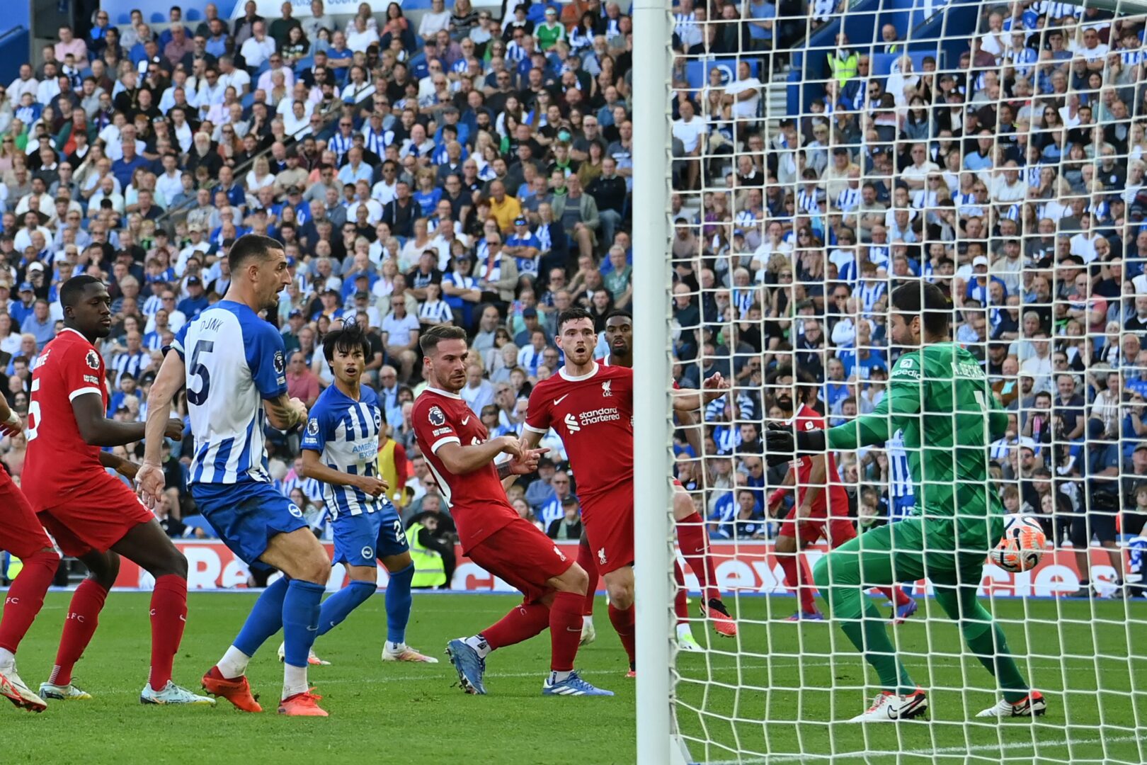 Dunk sagt Danke! – Trotz Salah-Doppelpacks: Liverpool nur remis in Brighton