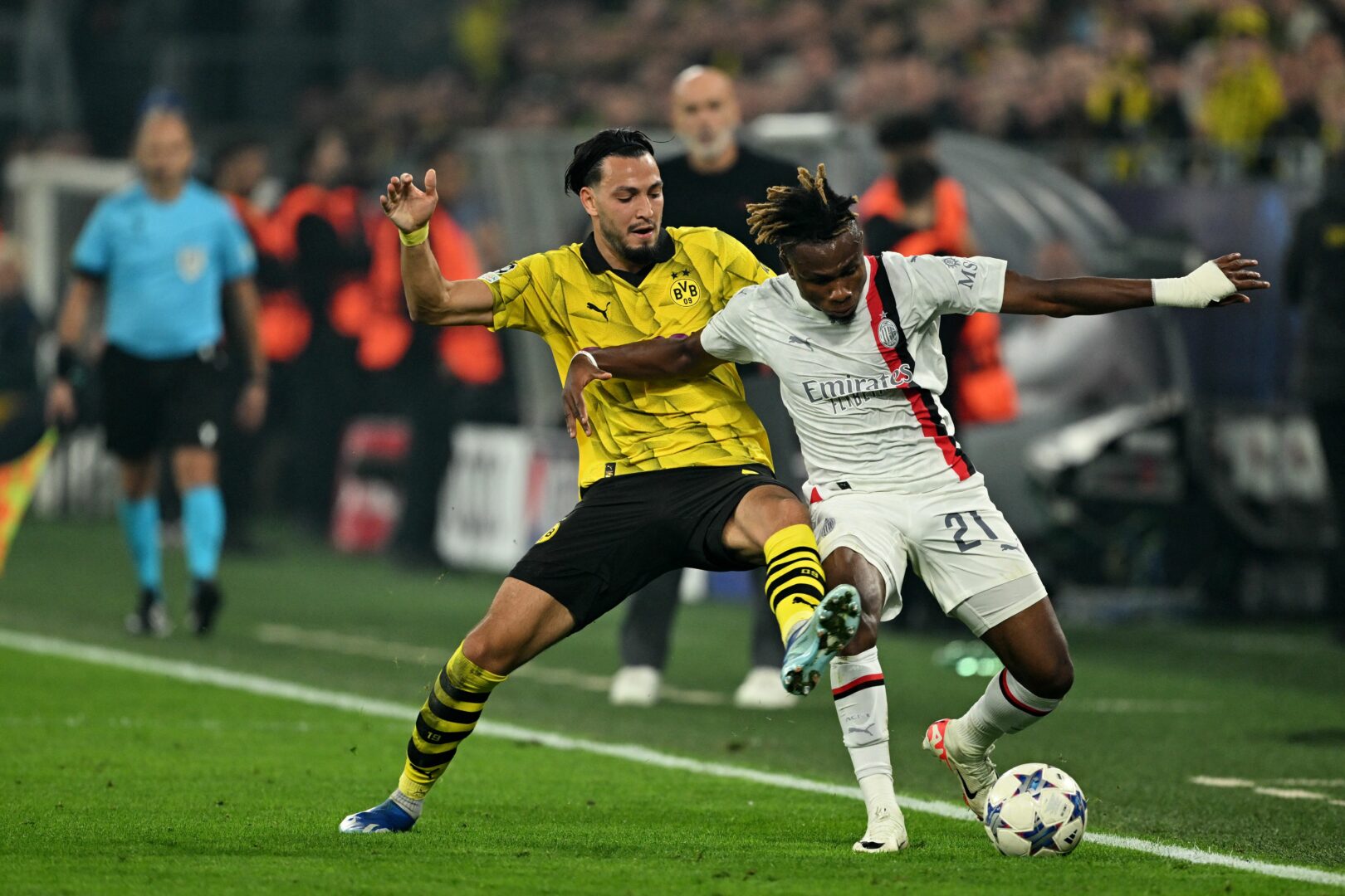 Champions League: Der BVB trennte sich unentschieden von der AC Milan.