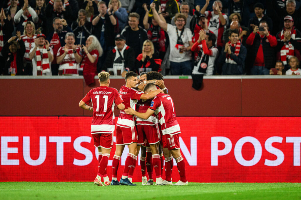 Fortuna Düsseldorf rang den 1. FC Kaiserslautern nach 0:3-RÜckstand nieder.