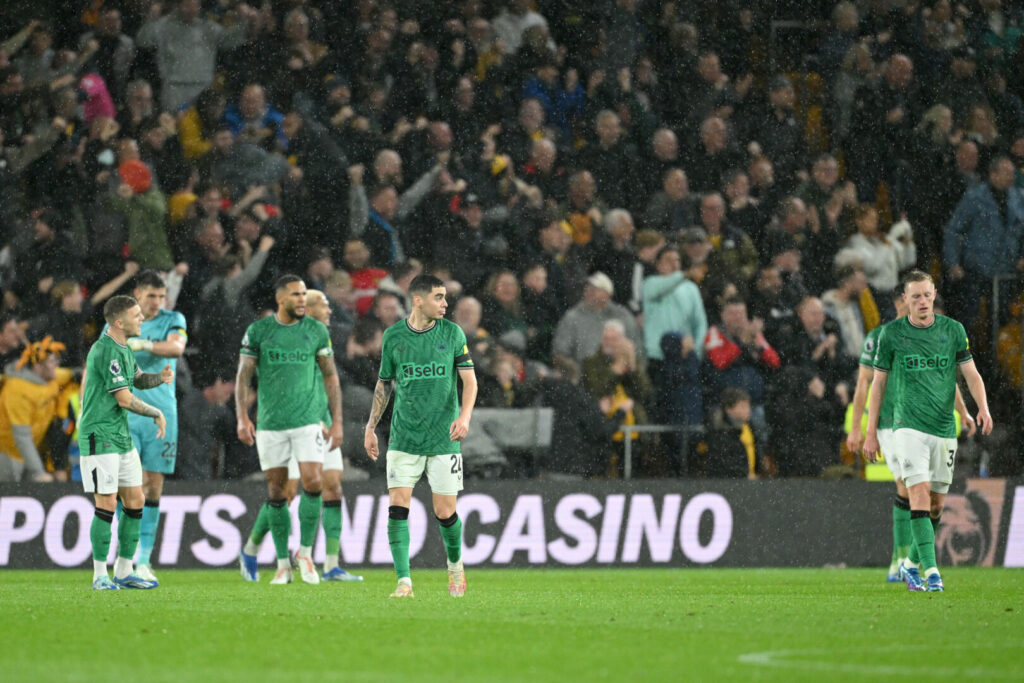 Newcastle kommt in Wolverhampton nicht über ein 2:2 hinaus