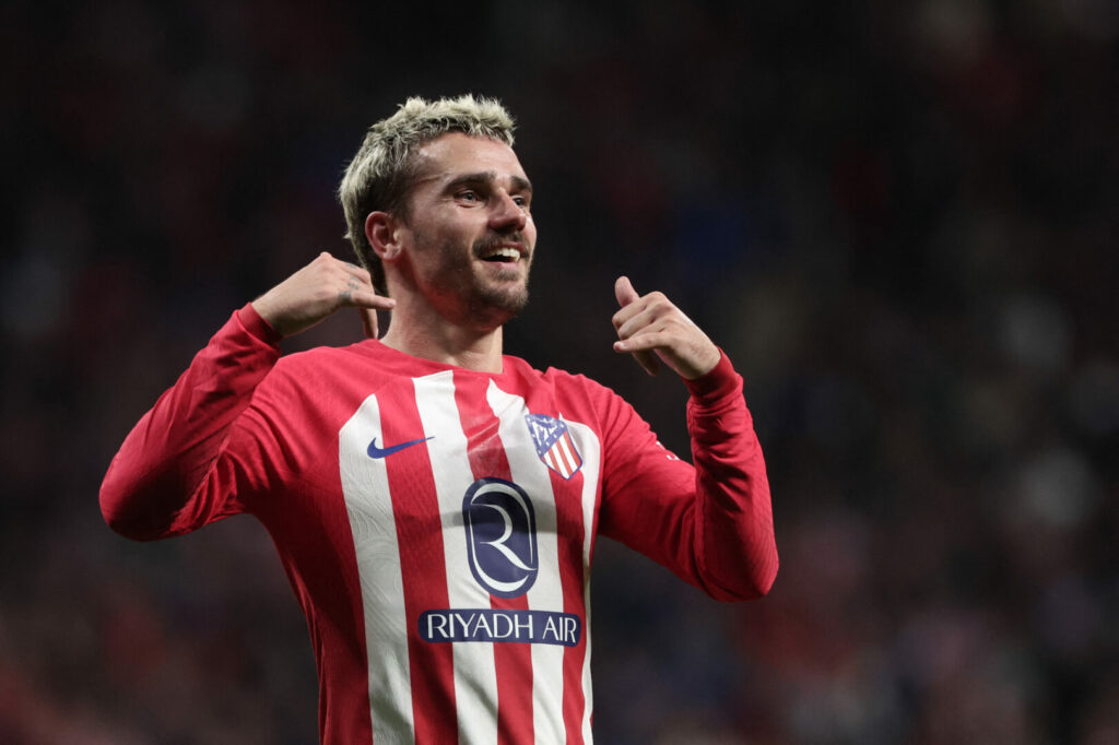 Atlético-Stürmer Griezmann trifft.