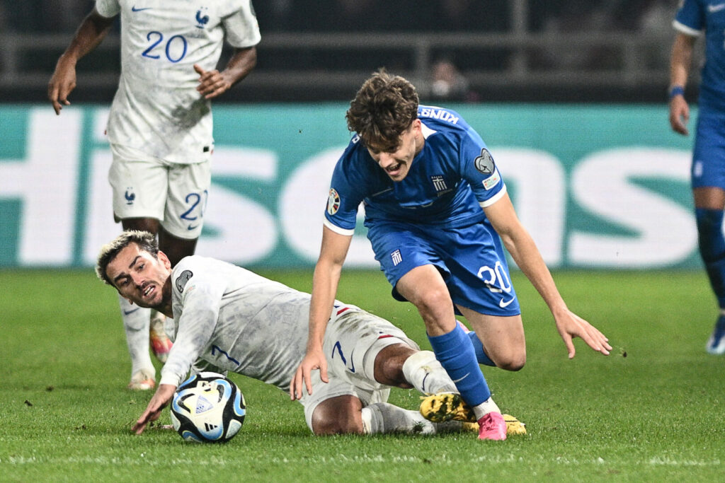 EM-Quali: Griechenland erkämpft sich einen Punkt gegen Frankreich.