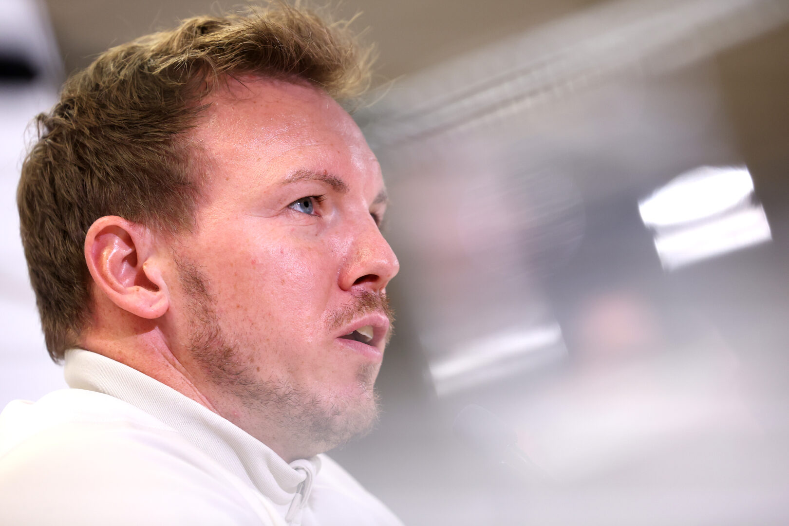 Julian Nagelsmann auf der PK vor dem Spiel gegen Österreich.