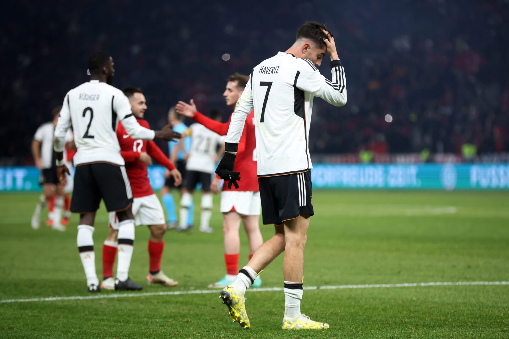 DFB: Kai Havertz enttäuscht auf ungewohnter Position.