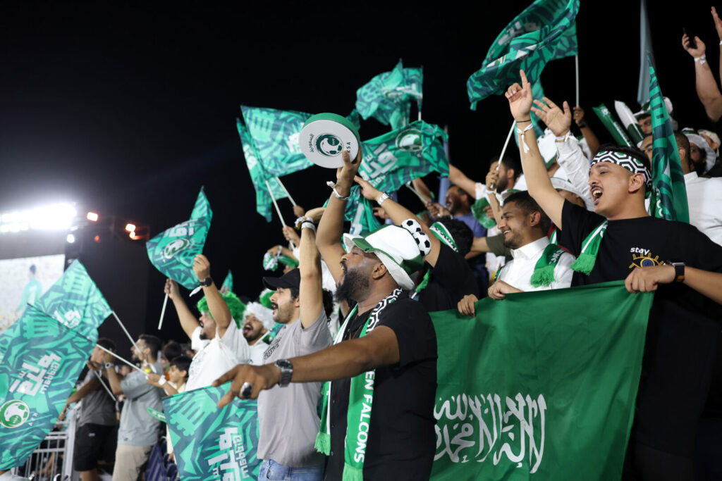 Fans von Saudi-Arabien