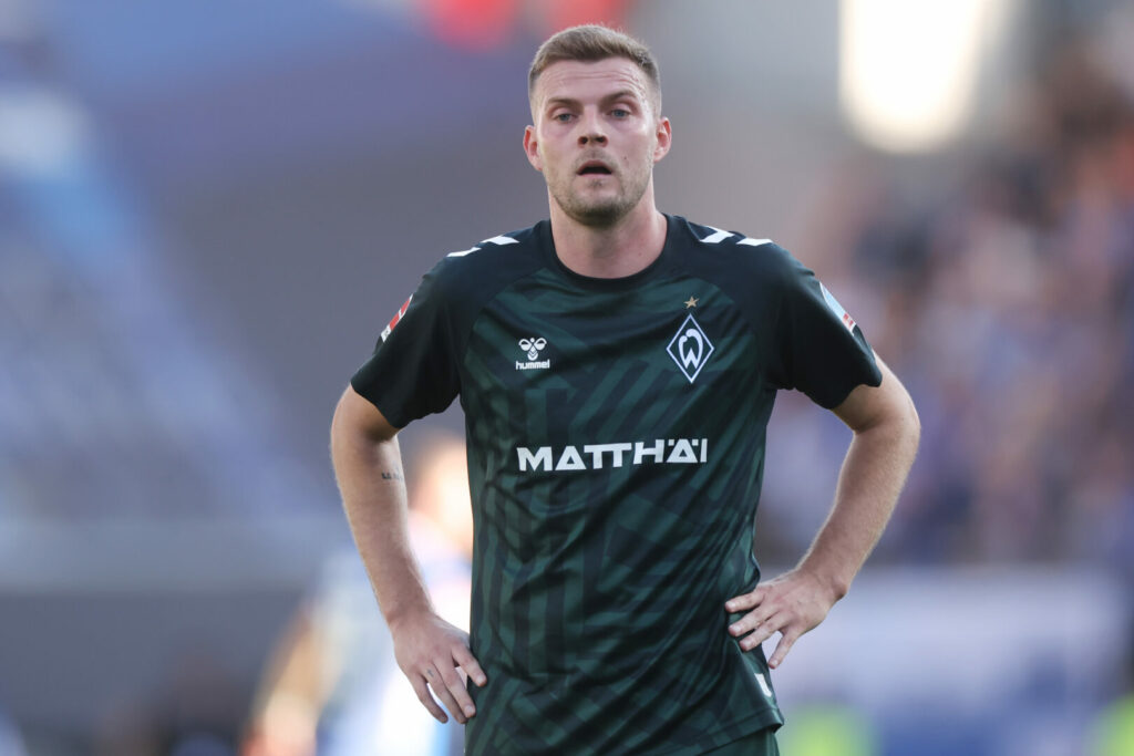 Marvin Ducksch könnte Werder Bremen möglicherweise schon im Winter verlassen.