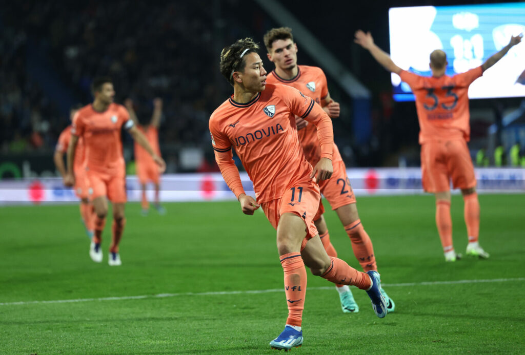 Takuma Asano traf doppelt für den VfL Bochum in Darmstadt.