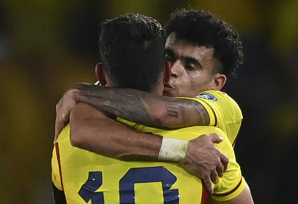 Luis Diaz erzielte gegen Brasilien einen Doppelpack.