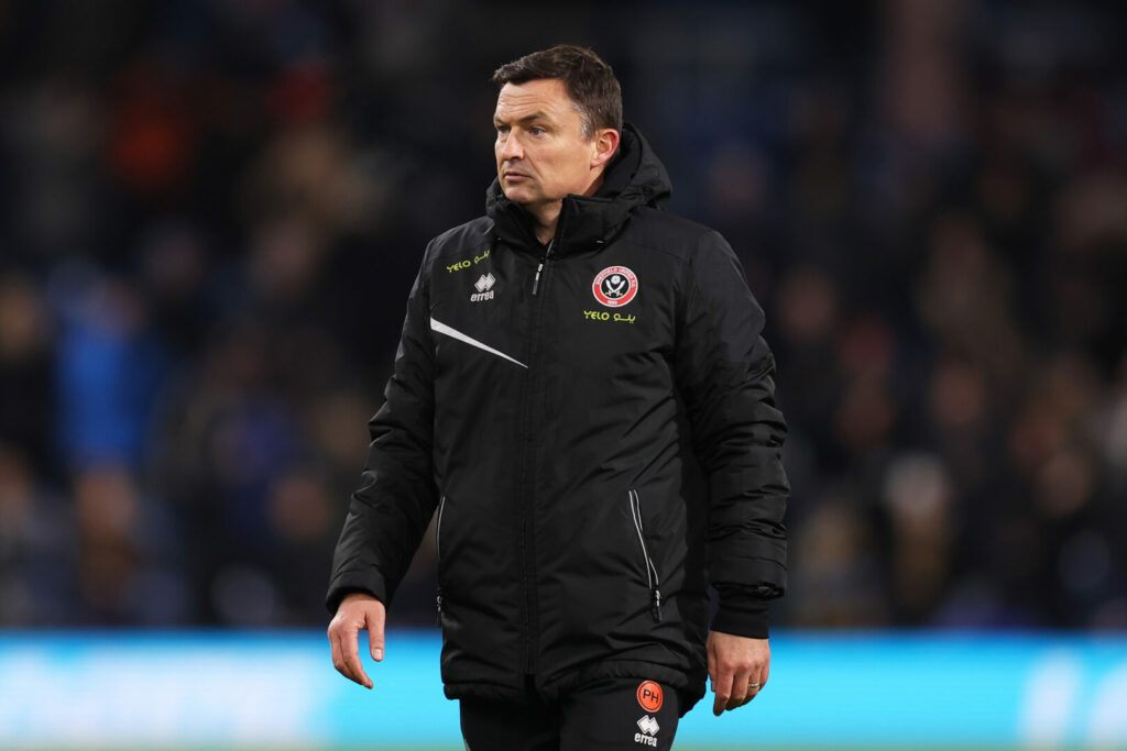 Paul Heckingbottom steht vor dem Aus bei Sheffield United.