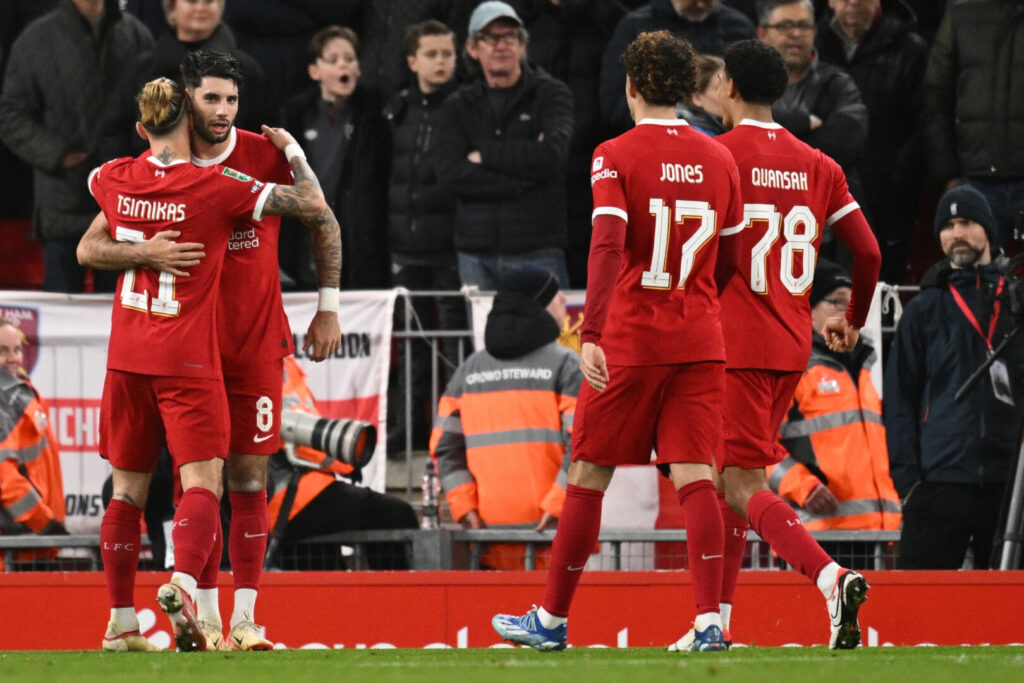 Liverpool jubelt gegen ein schwaches West Ham im EFL Cup