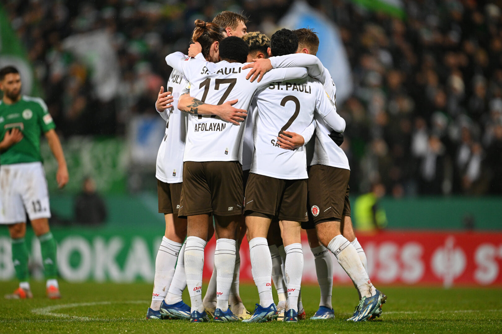 DFB-Pokal: Der FC St. Pauli steht im Viertelfinale.