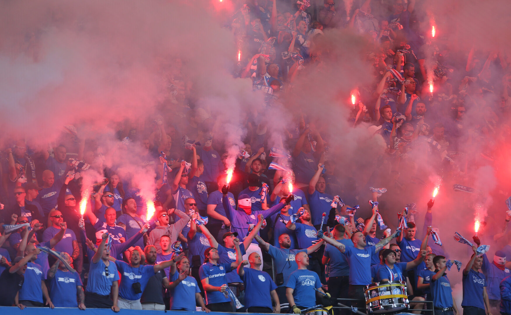 Die Fans von Hansa Rostock sorgen erneut für entsetzen.