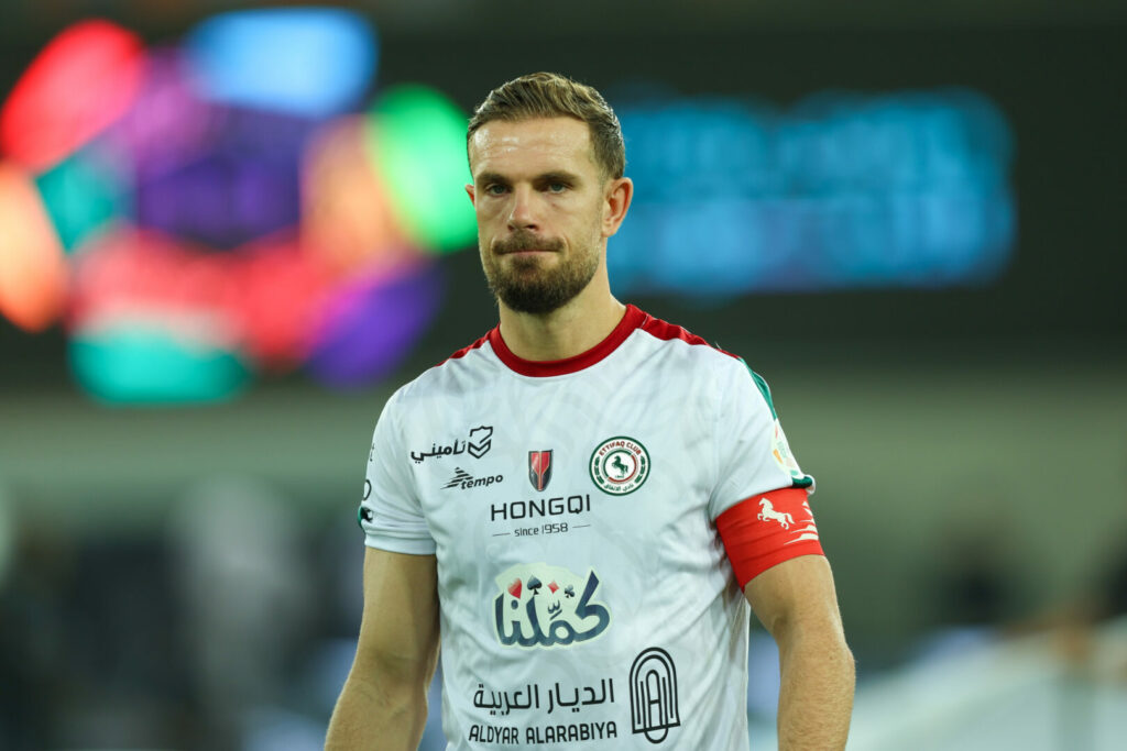 Jordan Henderson will Saudi-Arabien verlassen. (90PLUS-Ticker) (Photo by Yasser Bakhsh/Getty Images)