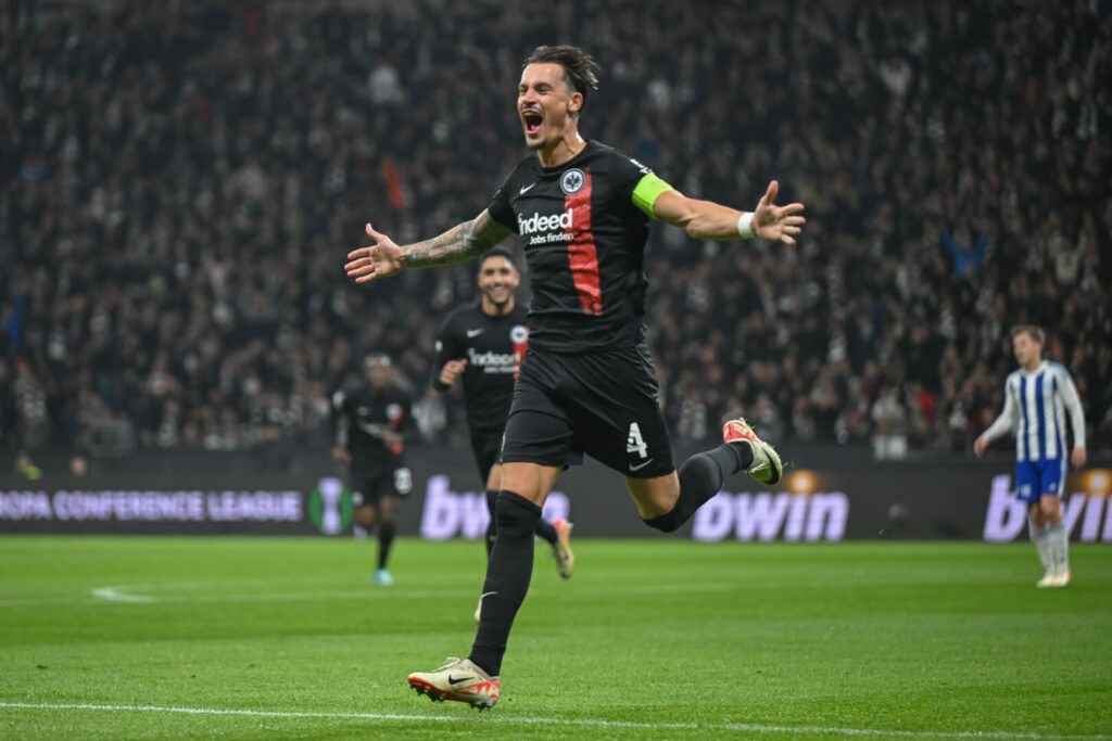 Robin Koch hat große Ziele mit Einracht Frankfurt.