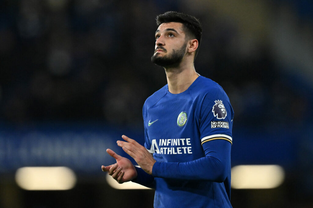 Armando Broja. (Photo by BEN STANSALL/AFP via Getty Images)