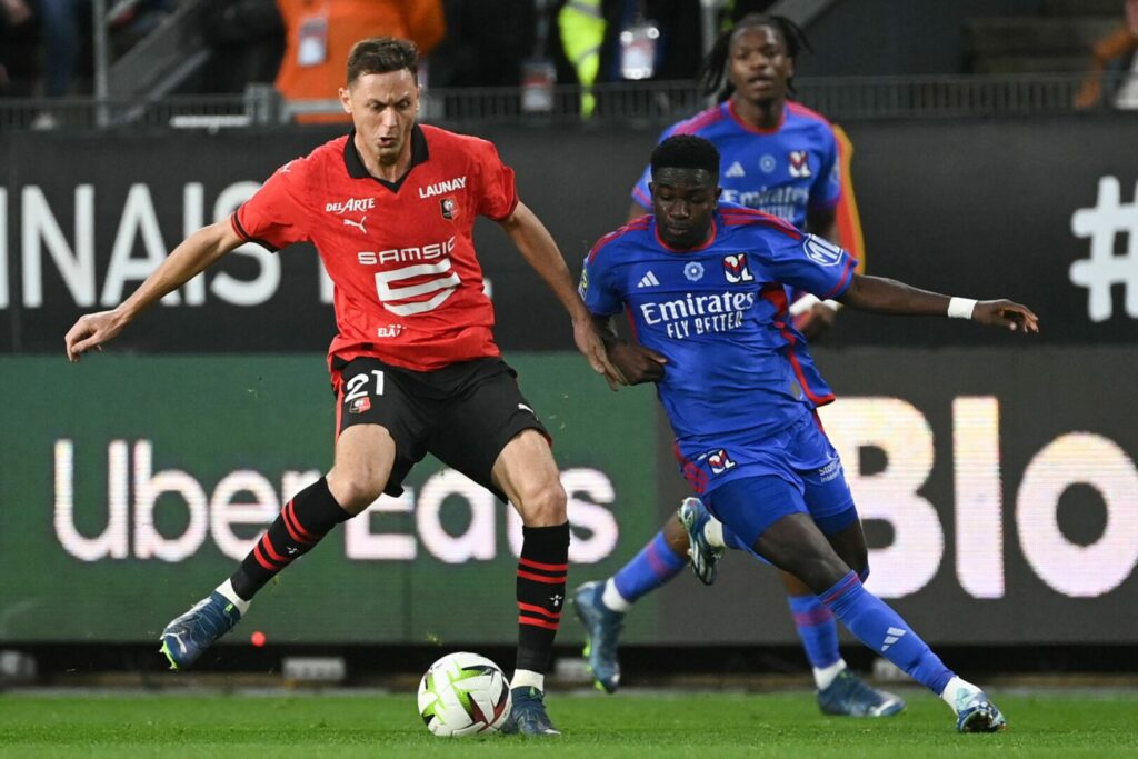 Nemanja Matic spielt seit Sommer bei Stade Rennes. (Photo by SEBASTIEN SALOM-GOMIS/AFP via Getty Images)