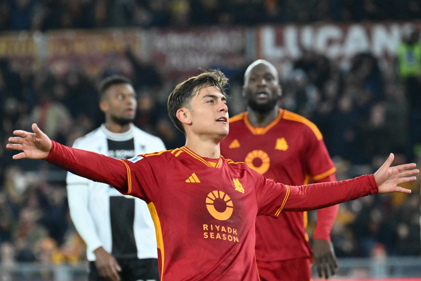 Paulo Dybala blüht im Trikot der AS Rom auf.