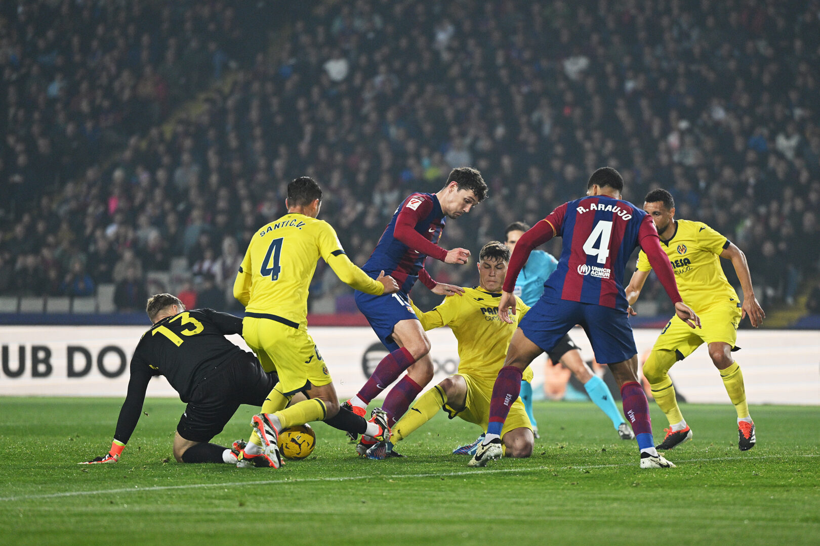 Der FC Barcelona und FC Villarreal lieferten sich ein unterhaltsames Duell.