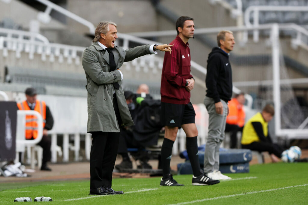 Roberto Mancini als Nationaltrainer Saudi-Arabiens.