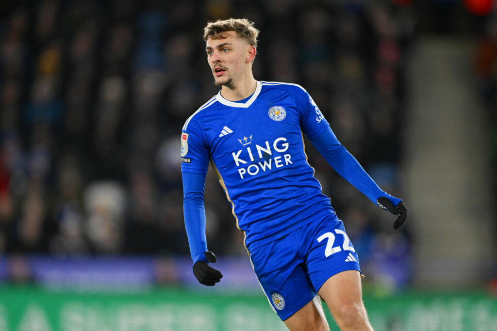 Kiernan Dewsbury-Hall ist Topscorer bei Leicester City. (Photo by Michael Regan/Getty Images)