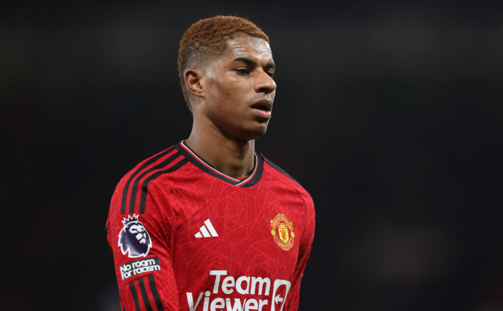 Marcus Rashford sorgt derzeit für Sorgenfalten bei Manchester United. (Photo by Nathan Stirk/Getty Images)