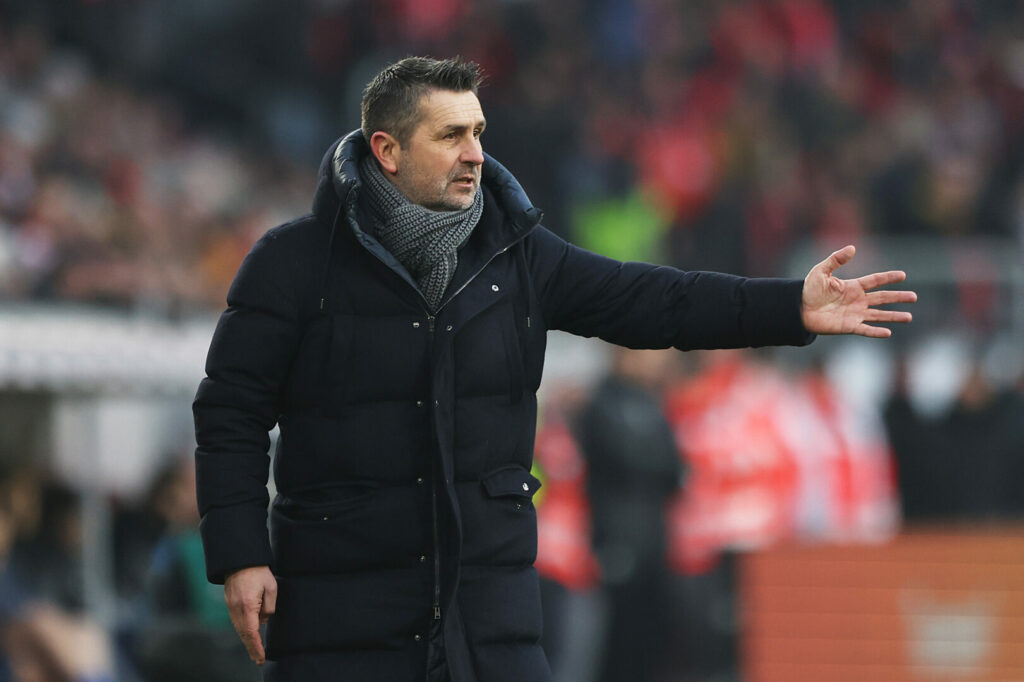 Nenad Bjelica als Trainer von Union Berlin.