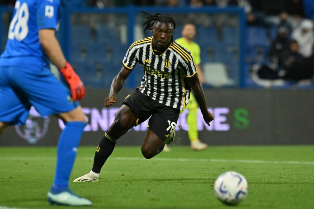 Moise Kean wartet noch auf seinen ersten Saisontreffer. (Photo by Alessandro Sabattini/Getty Images)