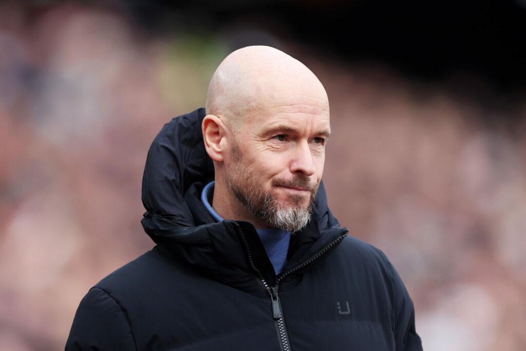 Erik ten Hag blickt optimistisch in die Zukunft.