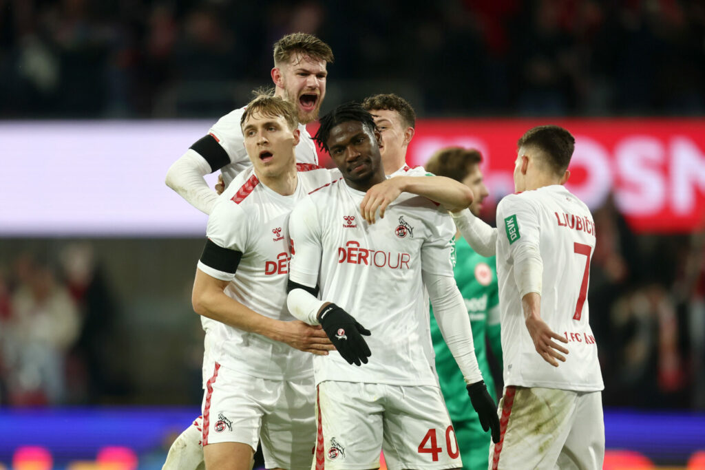 Die Kölner dürfen jubeln. (Photo by Leon Kuegeler/Getty Images)