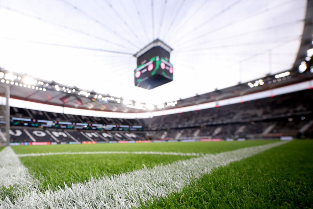 Das Frankfurter Waldstadion. (Photo by Alex Grimm/Getty Images)