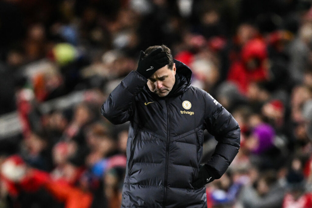Chelsea-Trainer Mauricio Pochettino.