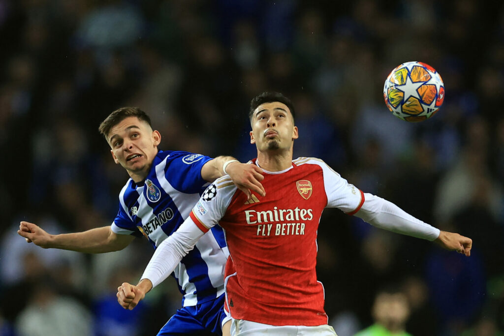 Champions League: Der FC Arsenal tat sich beim FC Porto schwer.