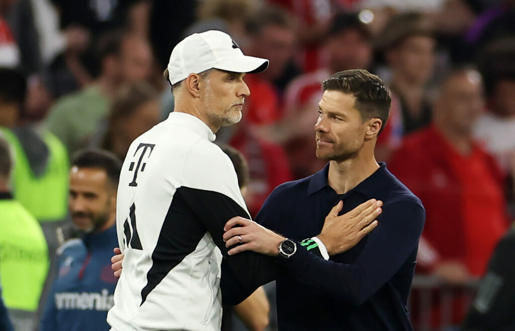 Xabi Alonso (r.) und Thomas Tuchel. (Photo by Lars Baron/Getty Images)