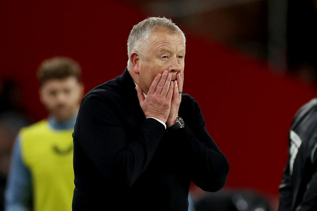 Chris Wilder und Sheffield United steht bereits jetzt kurz vor dem Abstieg aus der Premier League