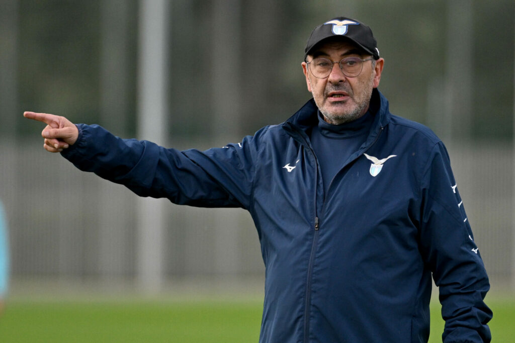 Maurizio Sarri. (Photo by Marco Rosi - SS Lazio/Getty Images)