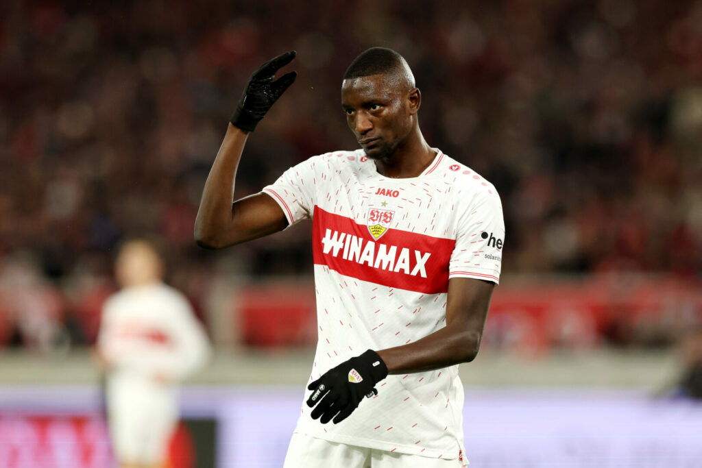 Serhou Guirassy. (Photo by Alexander Hassenstein/Getty Images)